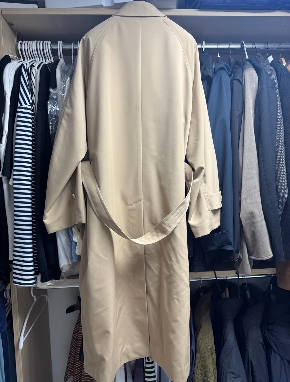 오라리 울 맥스 캔버스 수티엥 카라 코트(트렌치코트) 5사이즈 상품이미지2