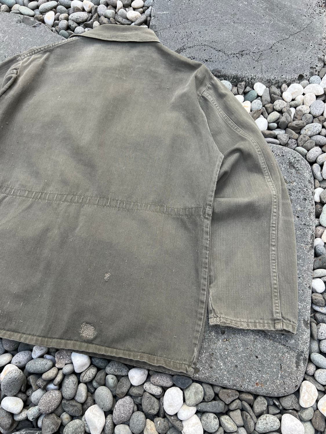 OLD VINTAGE DISTRESSED HBT 빈티지헤링본워크자켓 상품이미지10