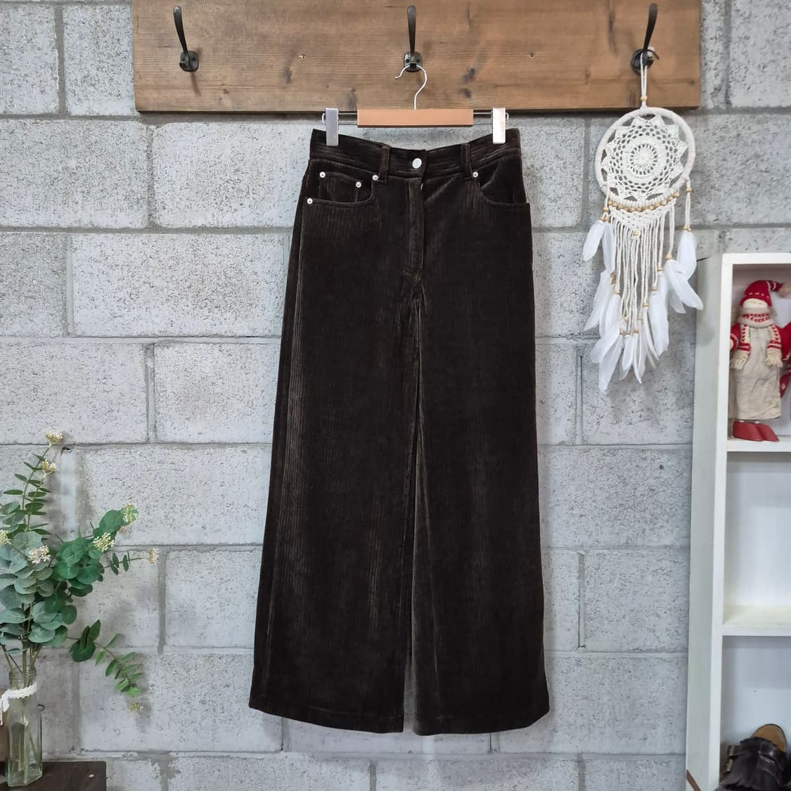 시스템 24년산 코듀로이 와이드 팬츠 상품이미지5