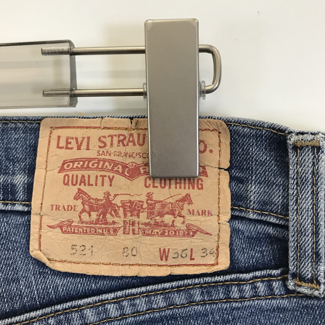 리바이스 521 데님 청바지 [36x34] 상품이미지5