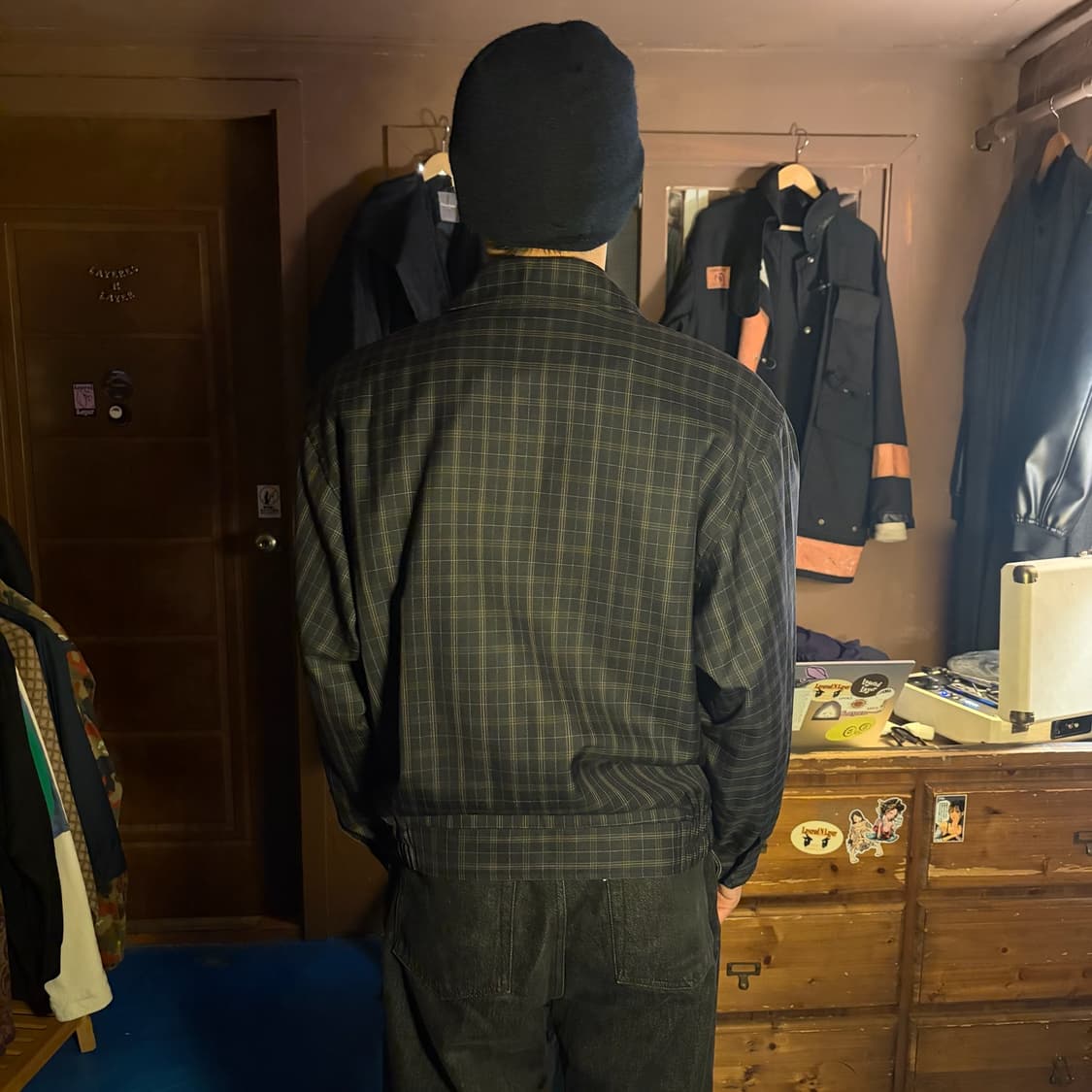 KOLON MANSTAR SILK WOOL ZIPUP JACKET 상품이미지2