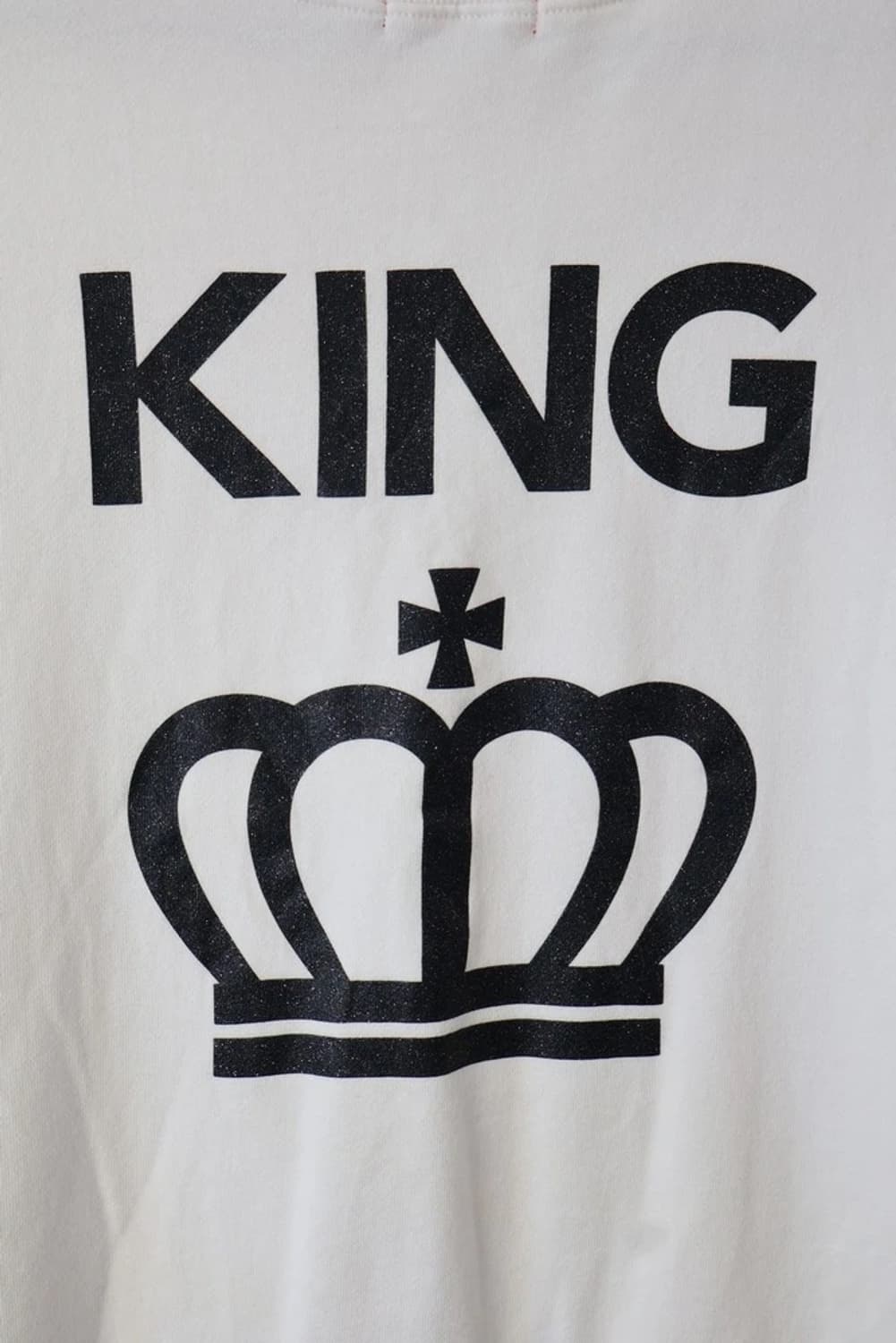 Babydoll King Crown Print Sweatshirt 상품이미지7
