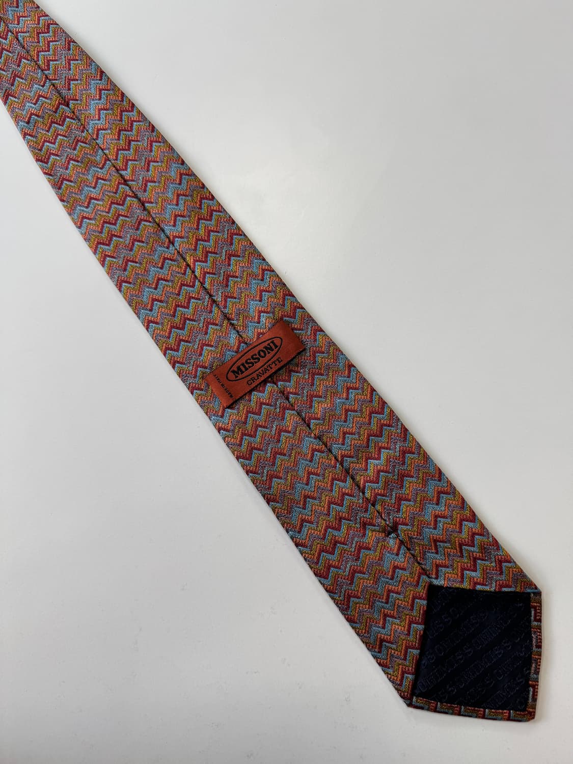 미쏘니 (Missoni) 실크 넥타이 9cm 상품이미지3