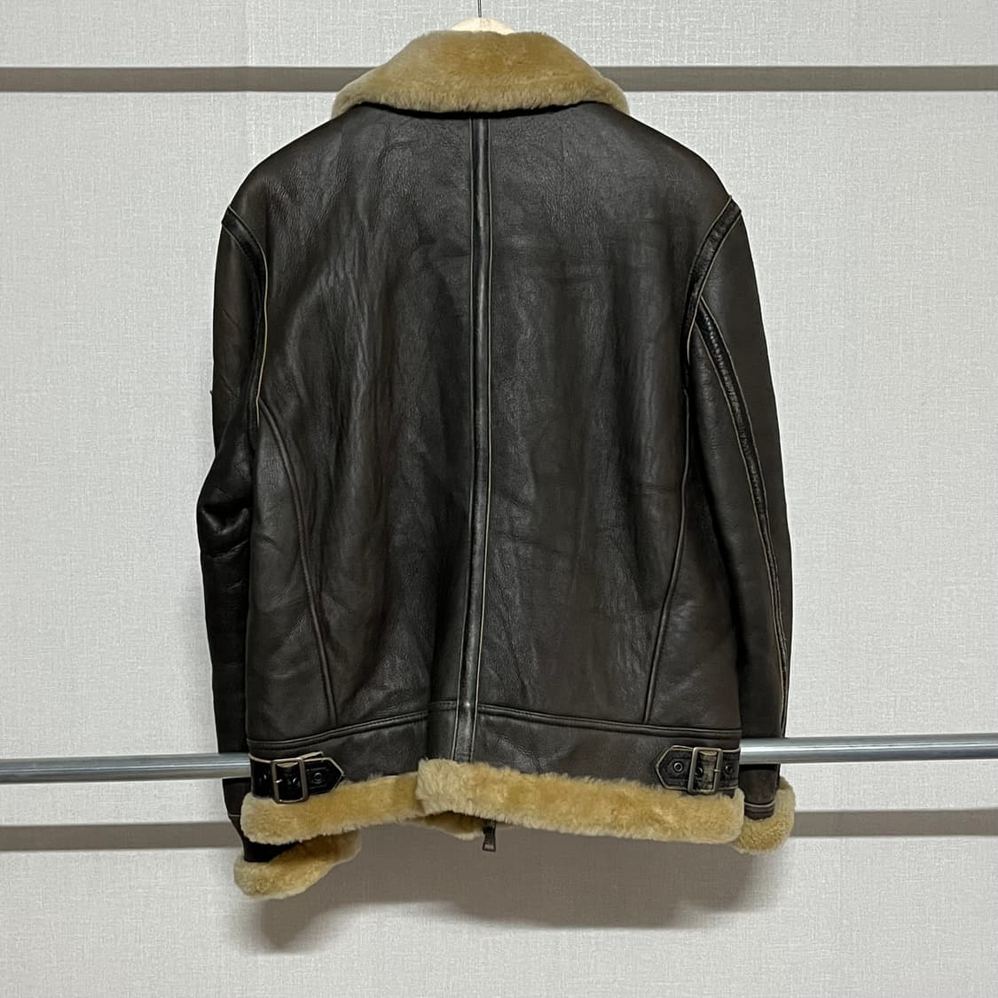 리바이스 미공군 B3 무스탕 가죽 자켓 L 상품이미지2