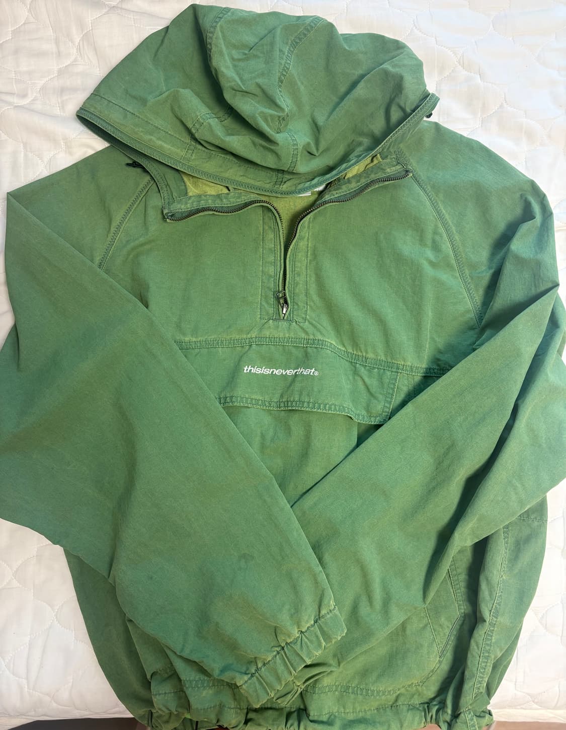 Thisisneverthat 아노락 자켓 라이트 그린 상품이미지3