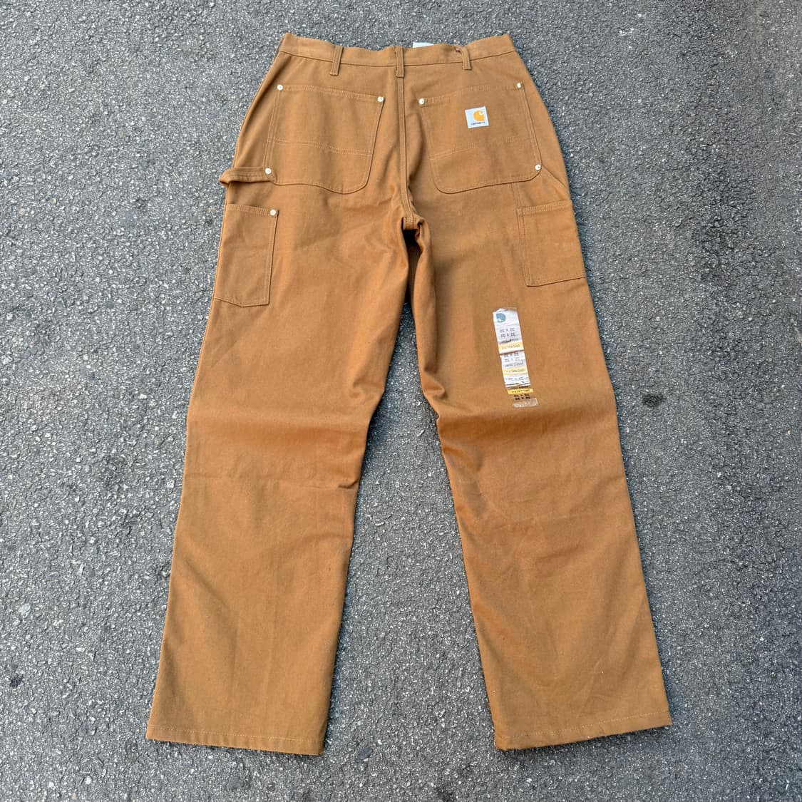 칼하트 더블니 팬츠 브라운 상품이미지2
