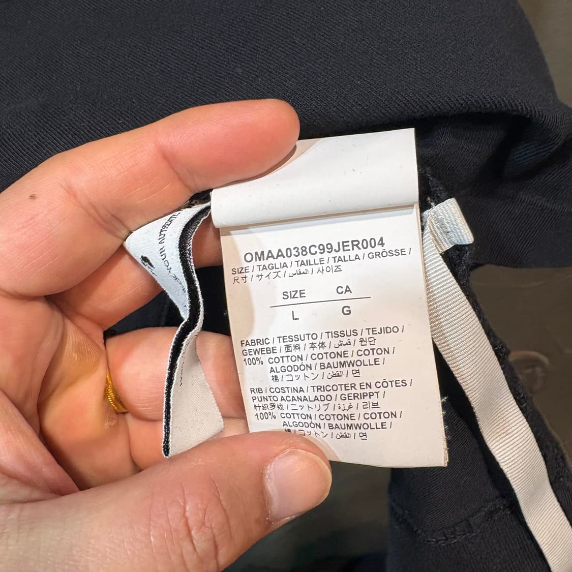 [L] OFF-WHITE 오프화이트 반팔 티셔츠 상품이미지6