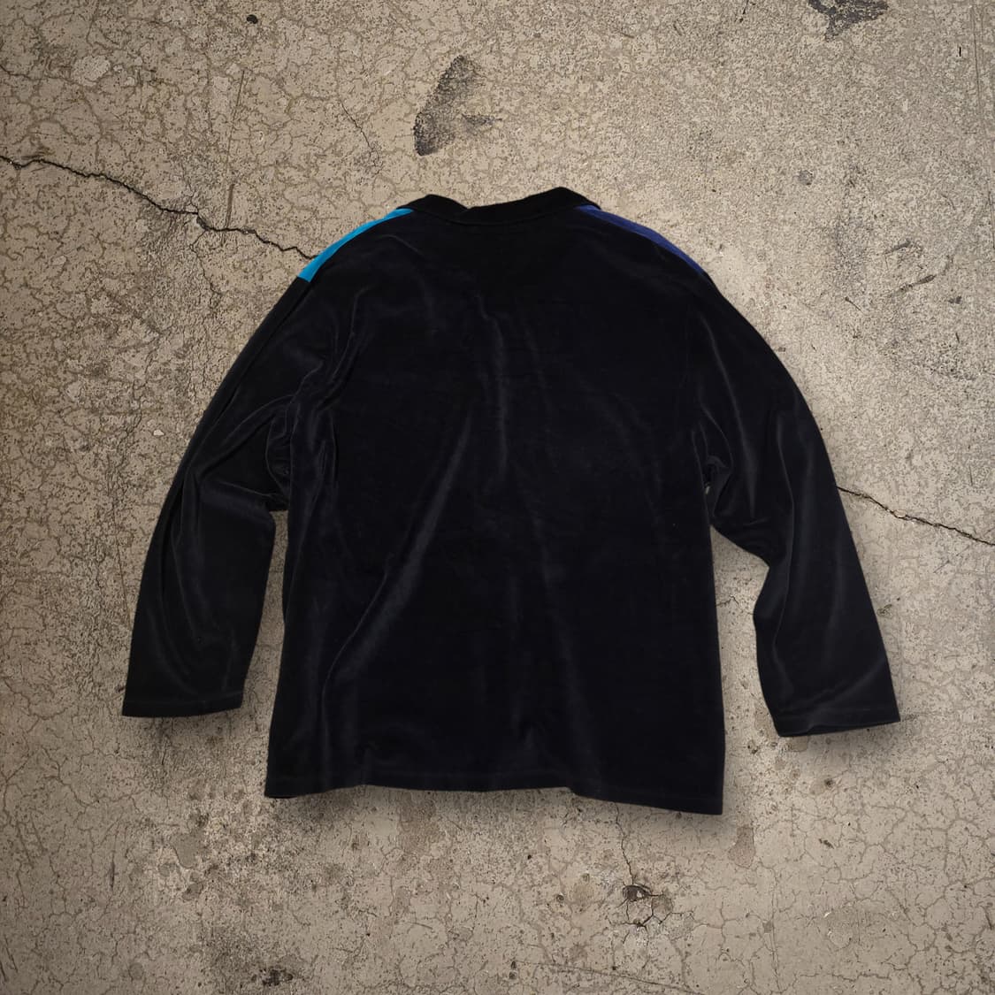 90s ERIKA II COLLECTION 벨벳  셔츠 상품이미지6