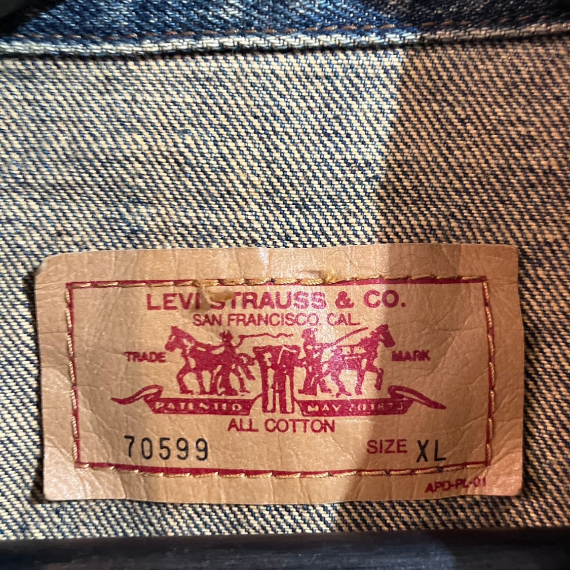 리바이스 워크 데님자켓 상품이미지5