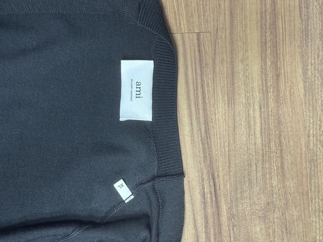 아미 스몰로고 가디건 상품이미지2