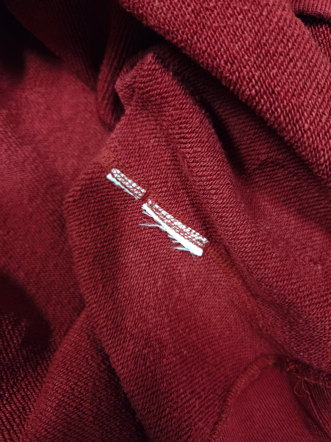 MLB 버건디 체인 스티치 맨투맨 티셔츠 상품이미지9