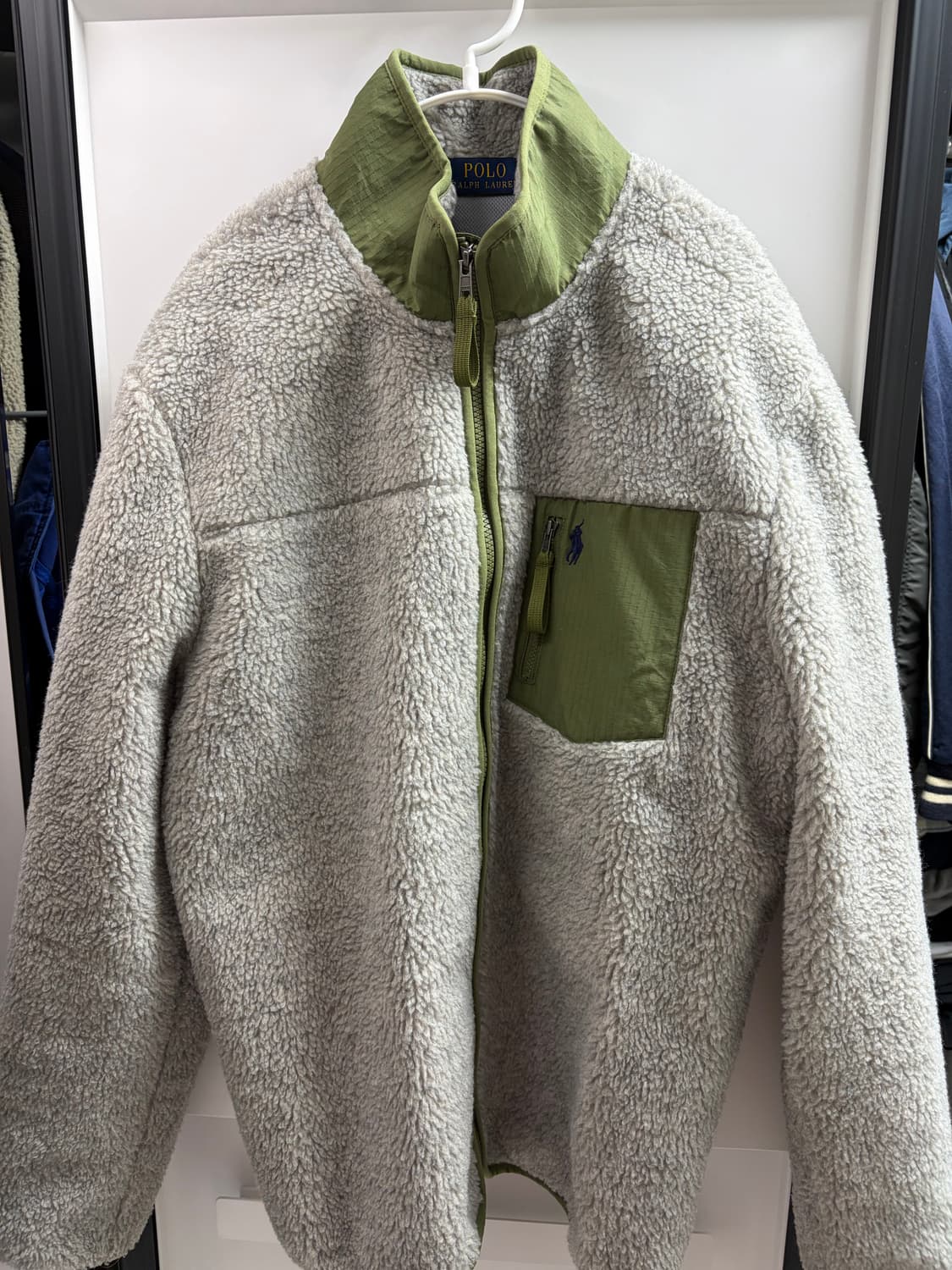 폴로 랄프로렌 하이브리드 플리스 자켓 상품이미지1