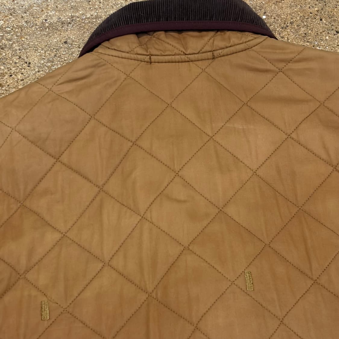 레어 90s USA 바버 퀼팅자켓 경량패딩 패딩 자켓 상품이미지10