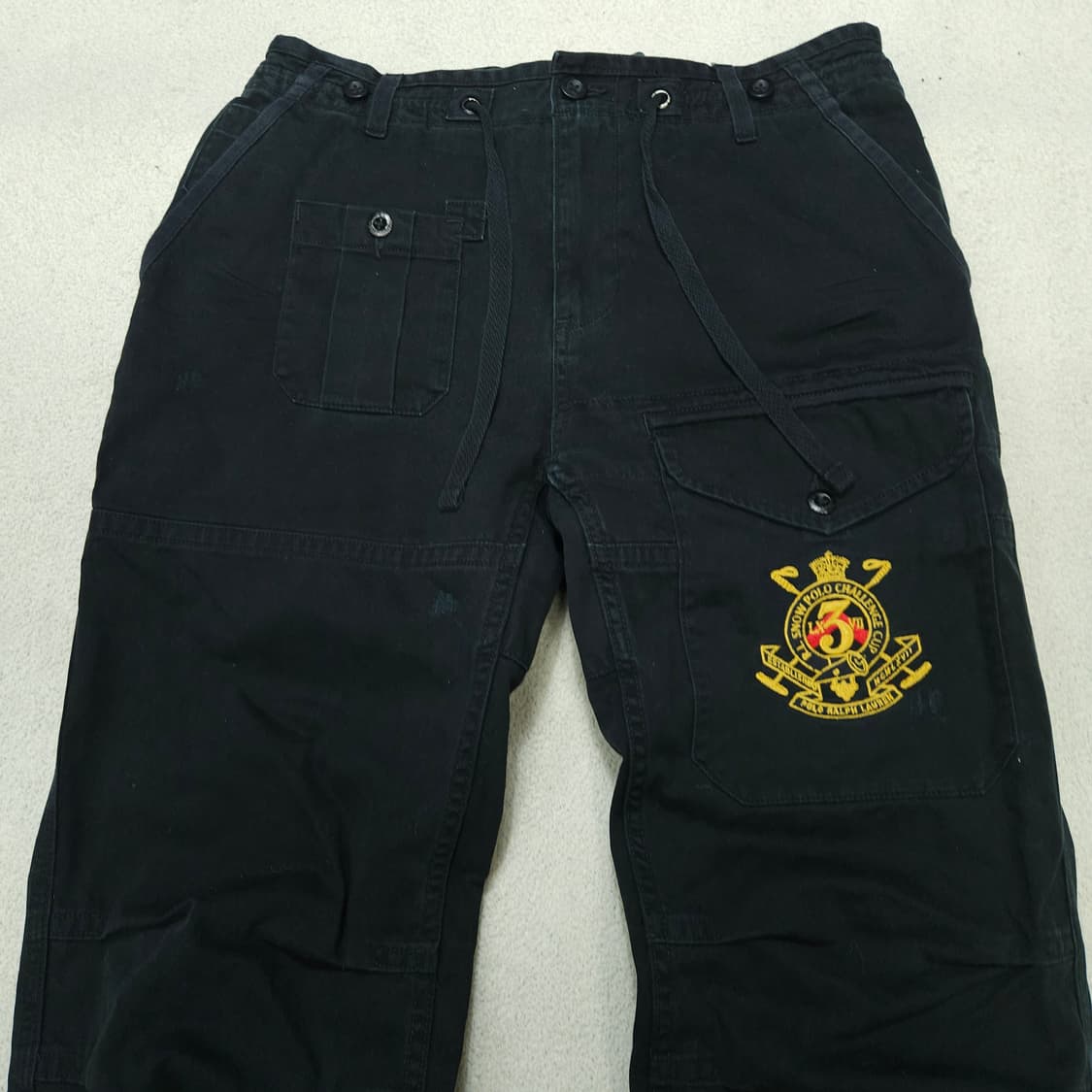 폴로 랄프 로렌 엠브로이드 로고 카고 팬츠 32/32 상품이미지2