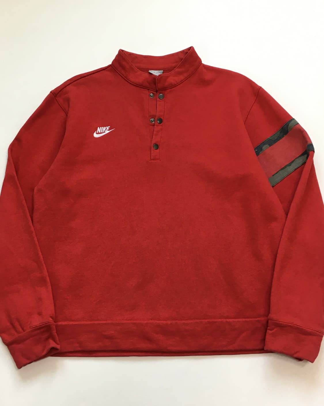 Nike 나이키 레드 버튼업 맨투맨 상품이미지4