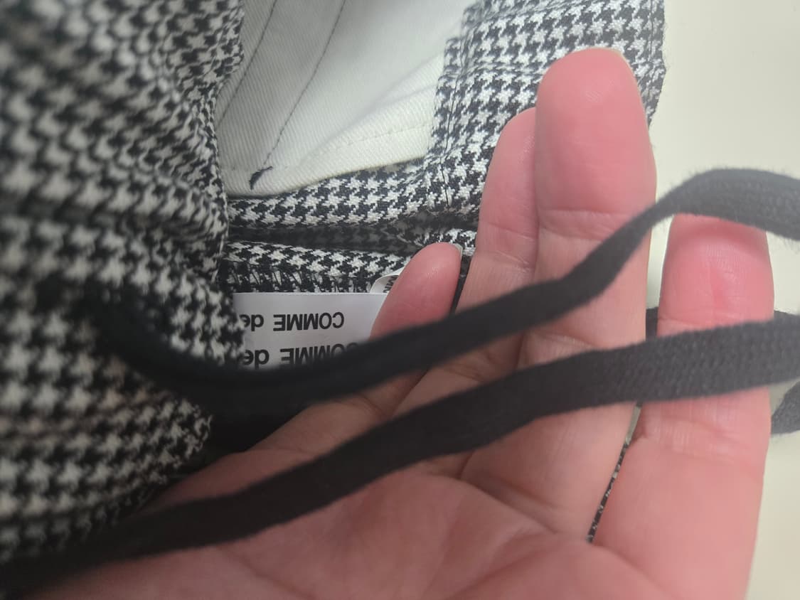 꼼데가르송 격자체크 벌룬핏 팬츠 2022aw 상품이미지4