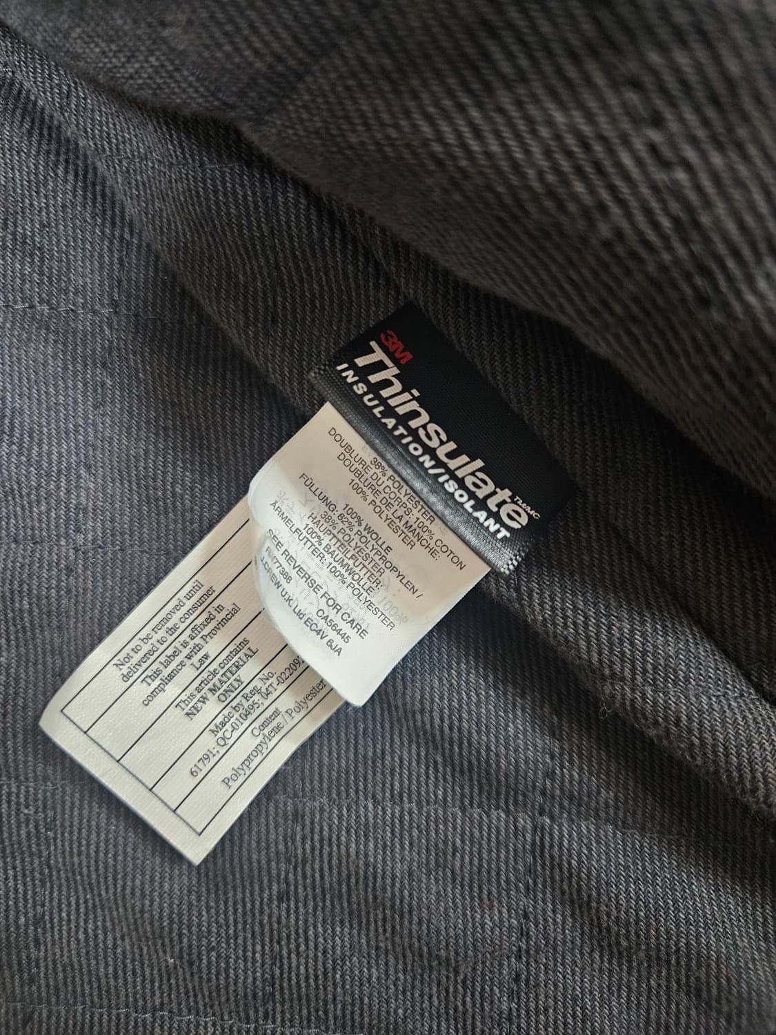 j.crew 울 100% 후드 반코트 자켓 상품이미지5