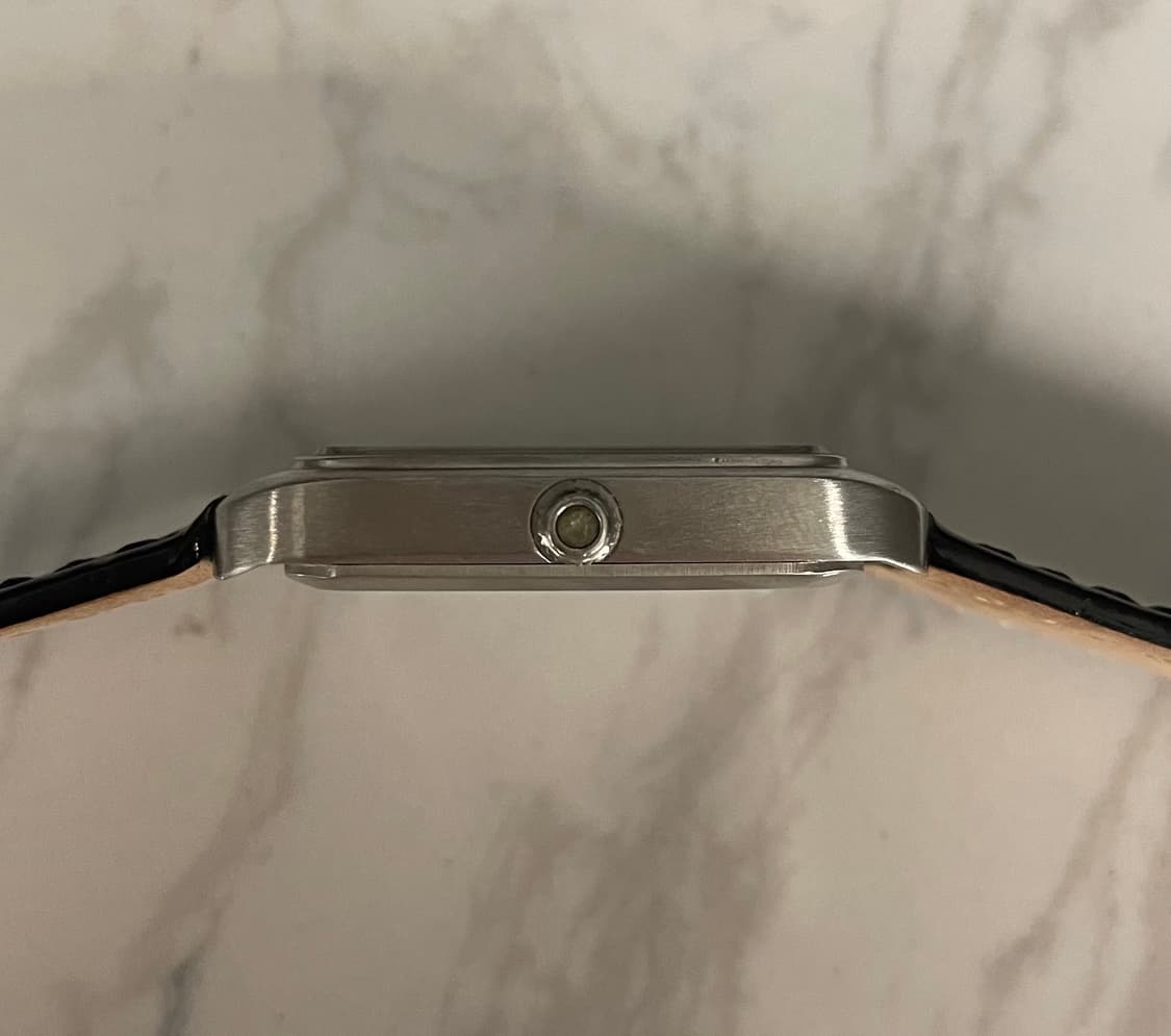 오메가 드빌 탱크 로만 점보 쿼츠 시계 상품이미지4