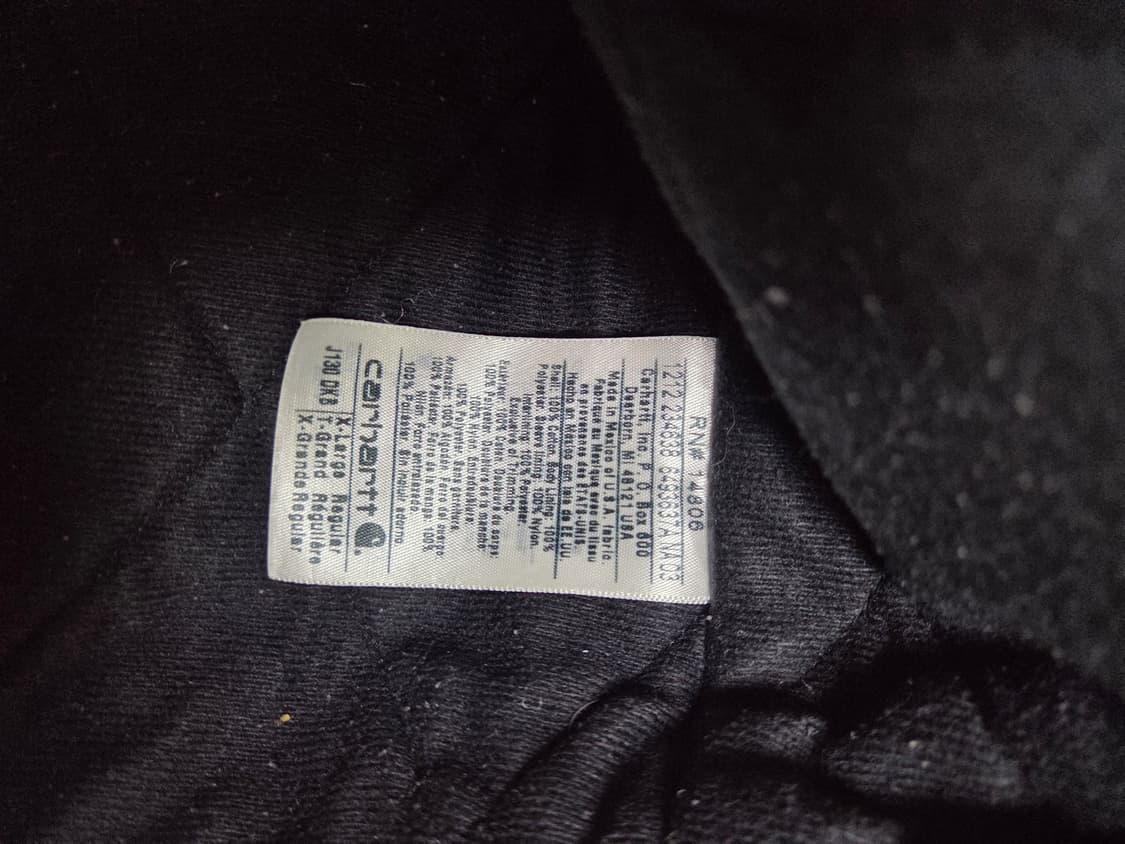 칼하트 j130 dkb XL 상품이미지5