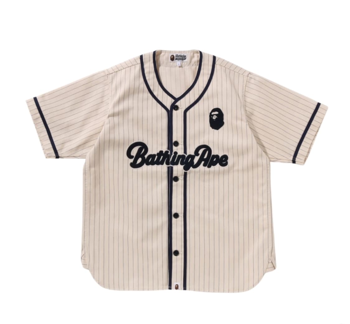 베이프 베이스볼 셔츠 상품이미지1