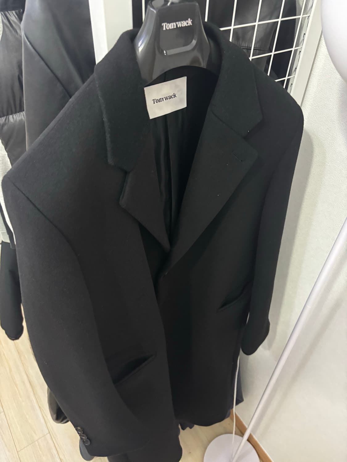 토니웩 울 케시미어 싱글 코트 L 상품이미지2