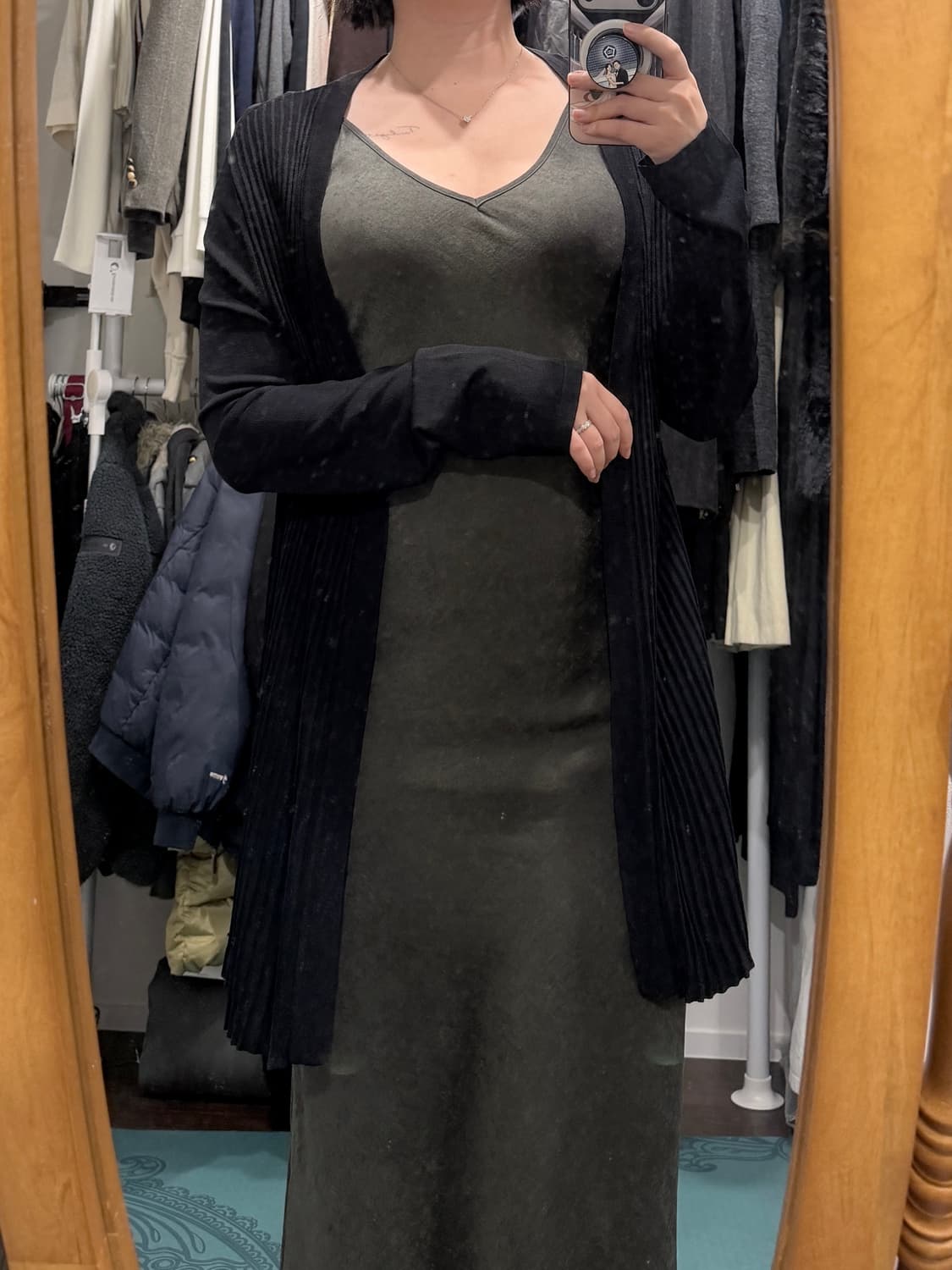 막스마라 비스코스 오픈 롱 가디건 상품이미지9