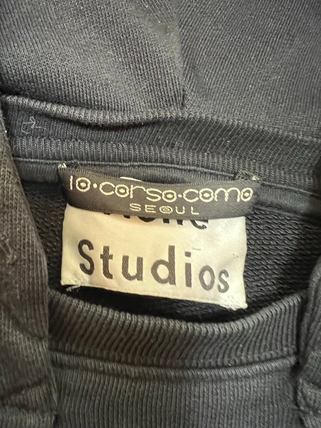 10 corso como acne studios 컬렉션 폰 후드티 상품이미지3