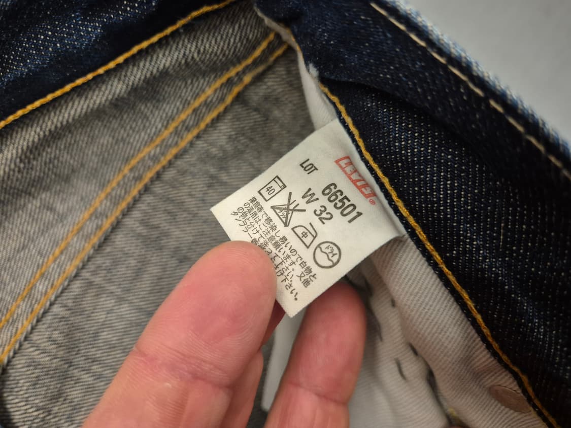 00s LEVI'S LVC66501 데님 팬츠 상품이미지9