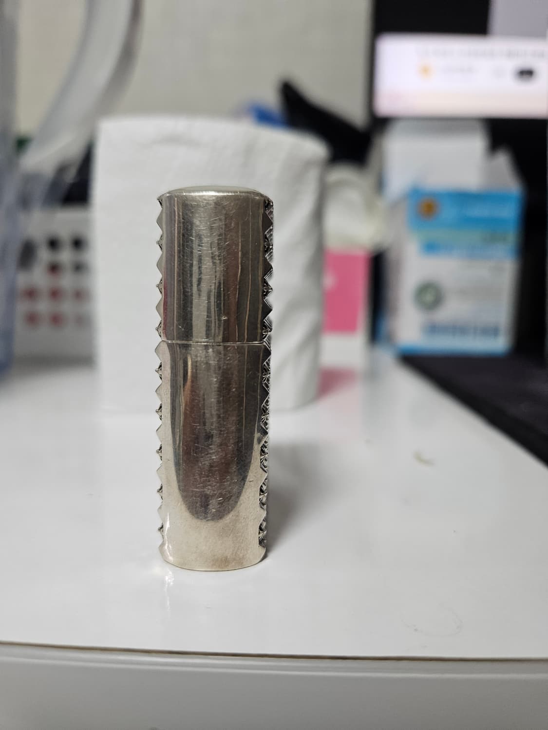 Chrome Hearts 크롬하츠 크로스 블럭 지포 라이터레플리카 상품이미지2