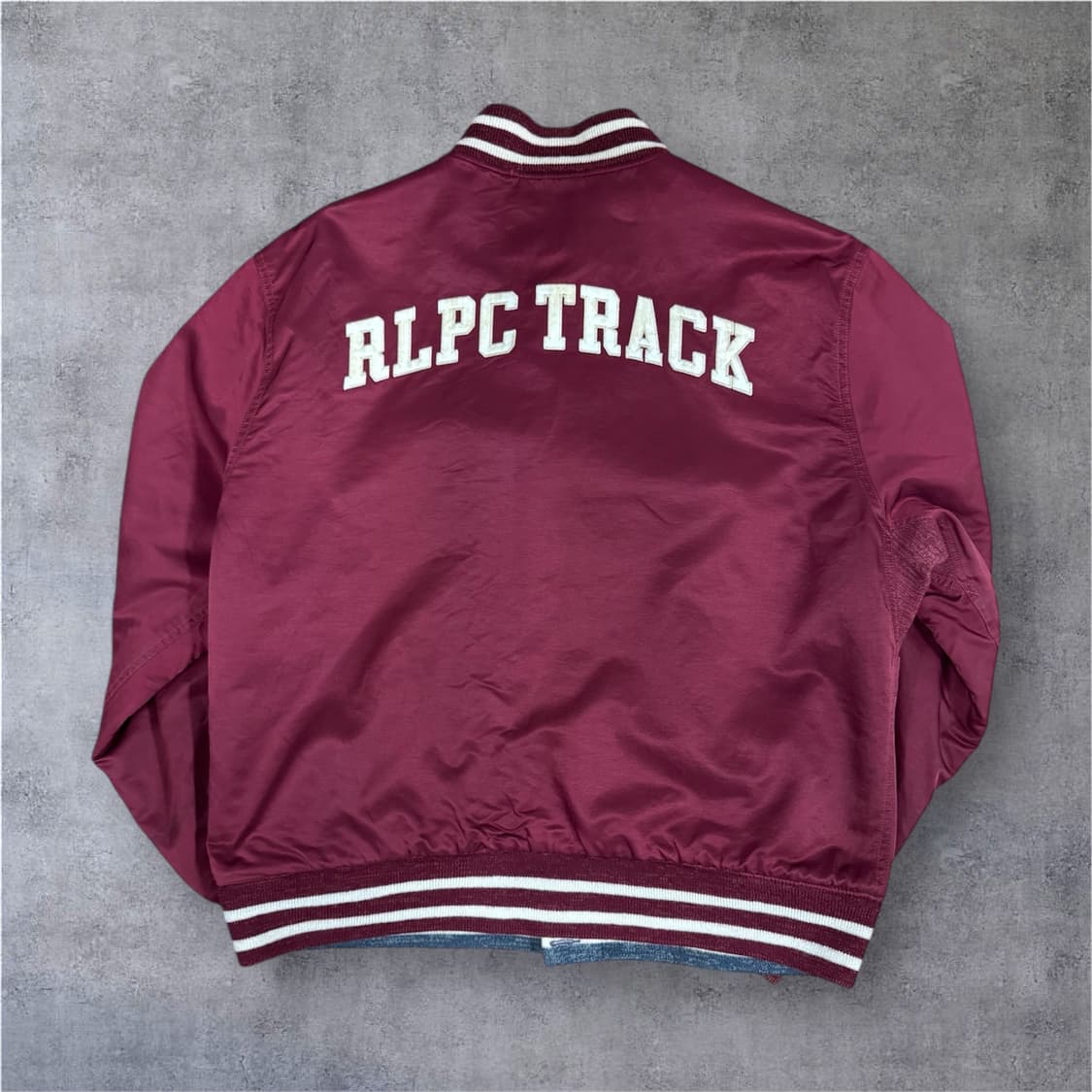 폴로 랄프로렌 리버서블 사틴/울 자켓 XL 상품이미지3