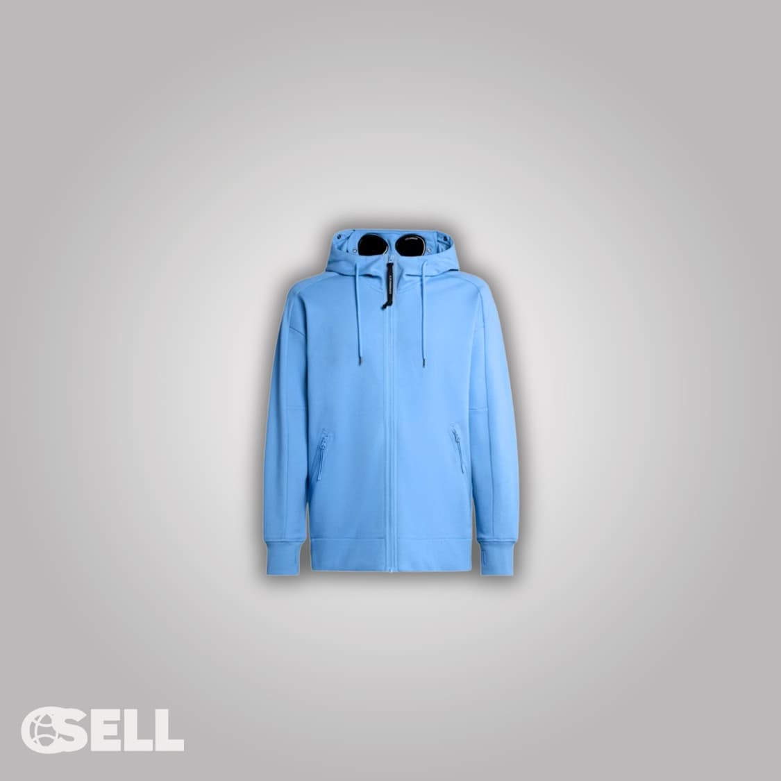 CP컴퍼니 블루 고글 후드집업 새상품 상품이미지1