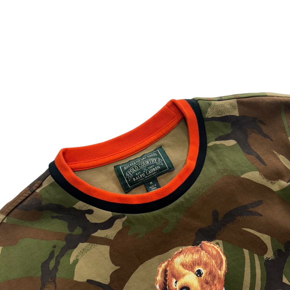 [95~100] 폴로 컨트리 베어 카모 스웻셔츠 맨투맨 상품이미지3
