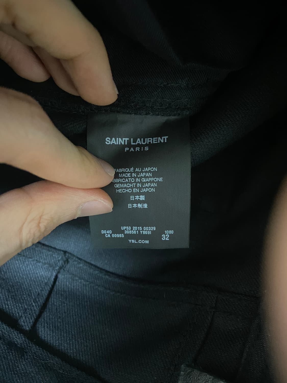 생로랑 2015 D02 무릎디스진 32사이즈 상품이미지9