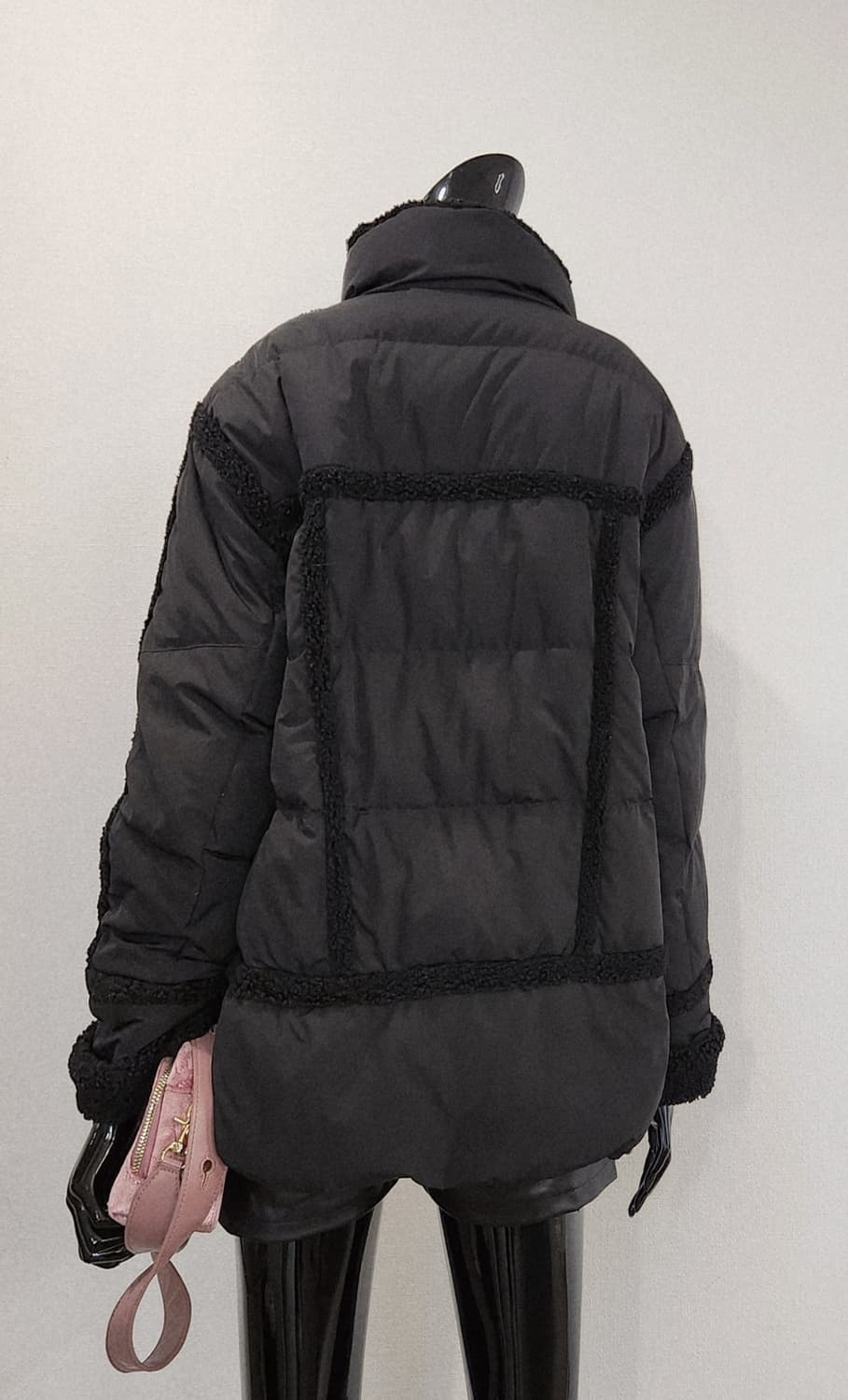 양털트리밍 구스패딩 상품이미지5