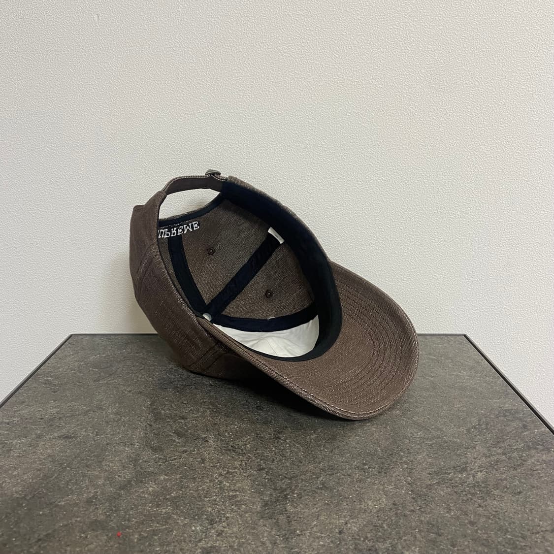 (OS) 슈프림 S로고 볼캡 모자 워시드 브라운 상품이미지7