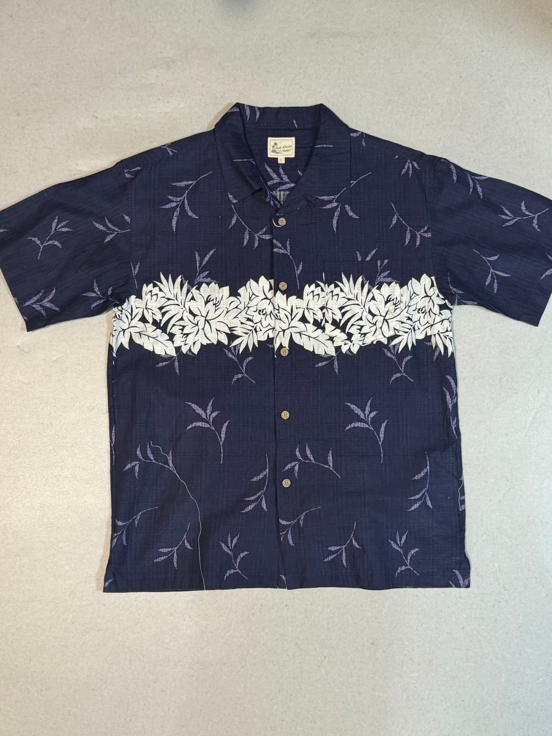 Fort worth surf 일본 빈티지 오리지널 하와이안 셔츠 L 상품이미지1