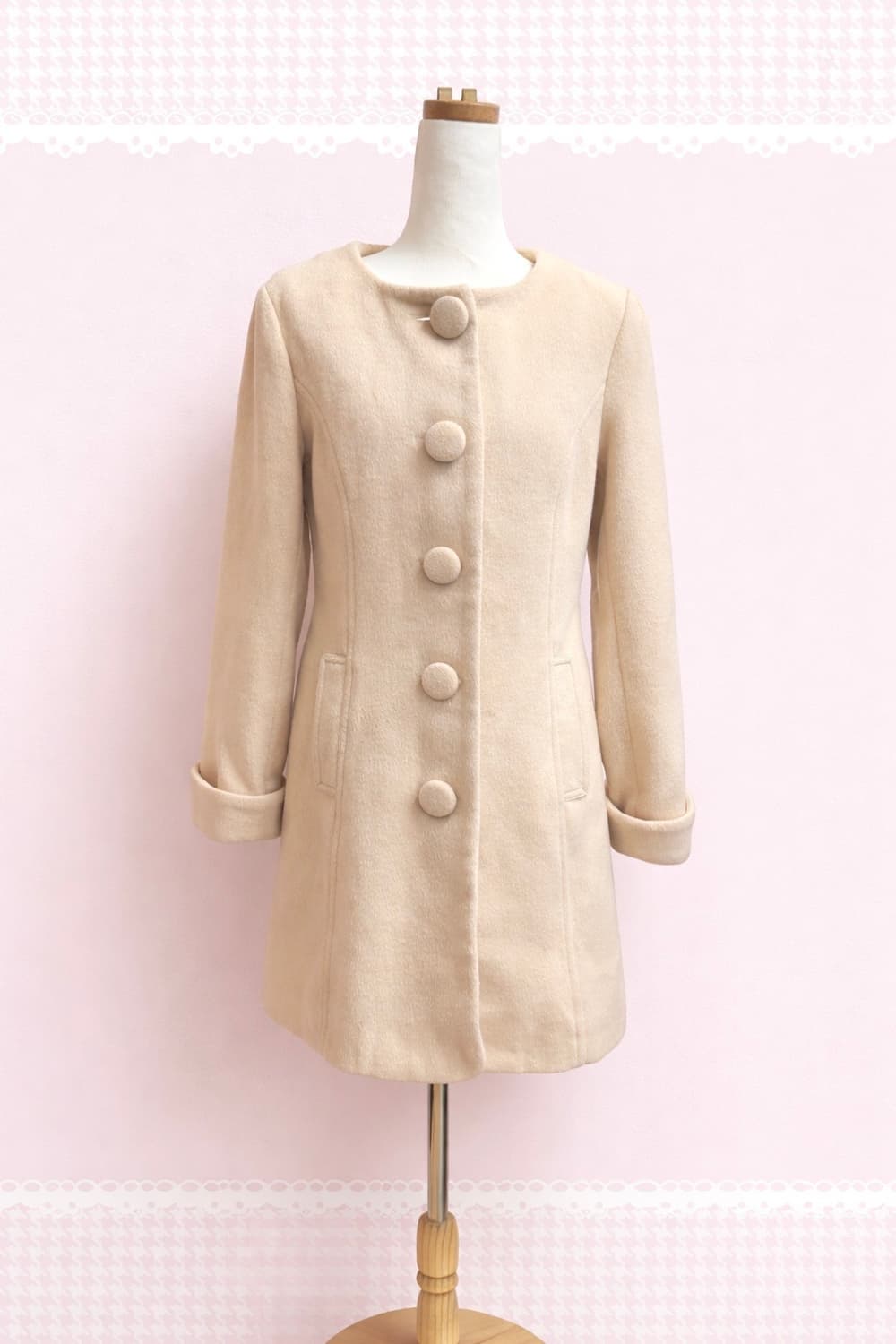 misch masch 로걀 봄 코트 베이지 상품이미지2