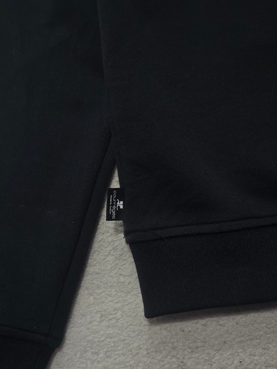 Courreges 꾸레쥬 블랙 집업 자켓 38 상품이미지3