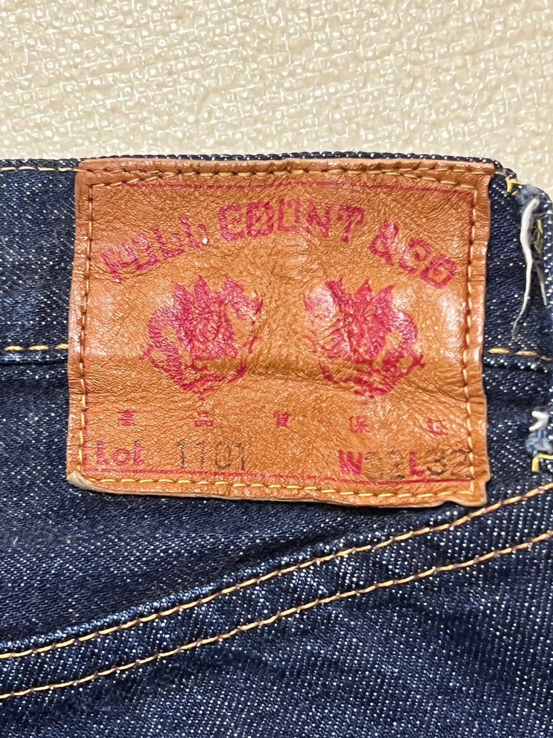 풀카운트 1101w 32사이즈 팝니다. 상품이미지6