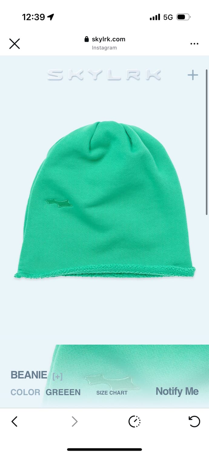 Skylrk 비니 상품이미지1