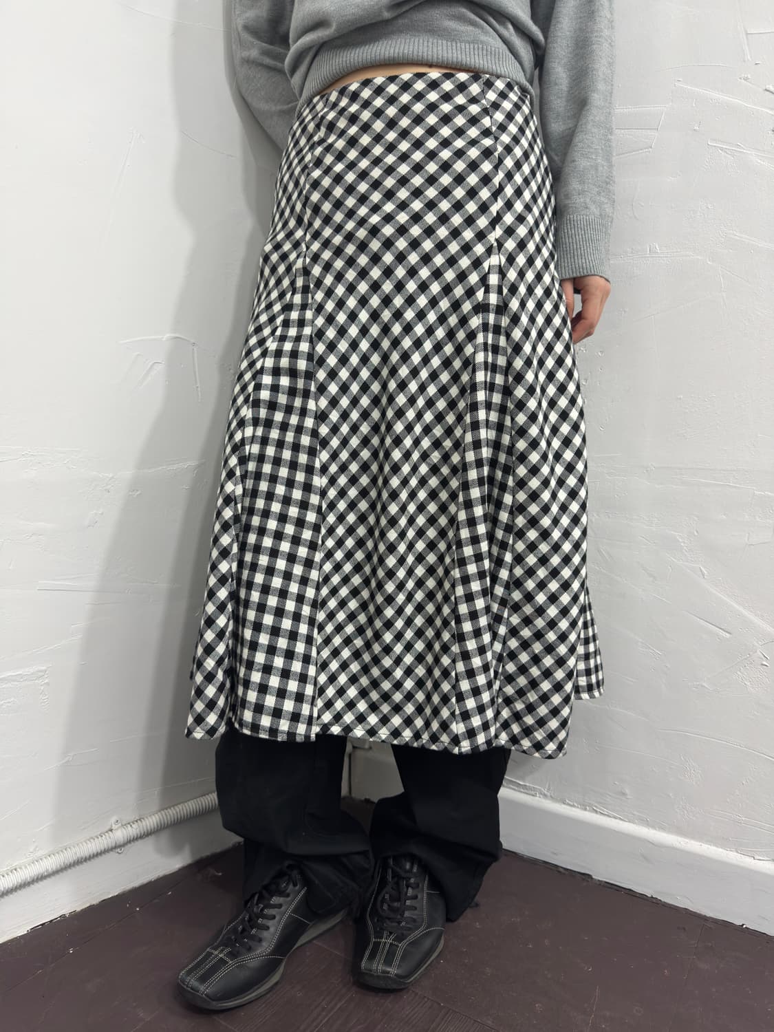 ripe picnic check skirt 상품이미지1