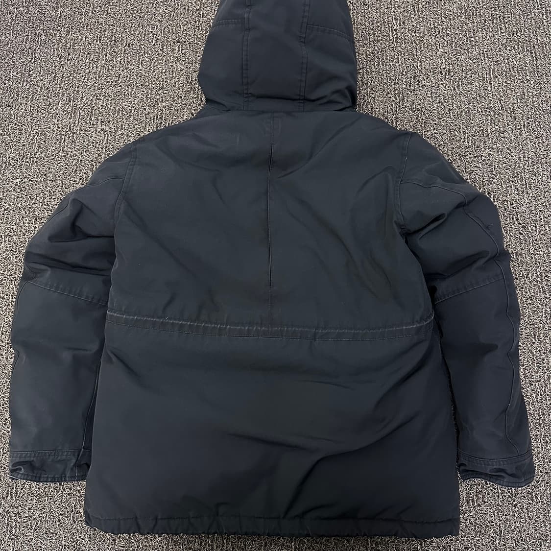 에스피오나지 덕다운 후드 패딩 점퍼 블랙 S 상품이미지3