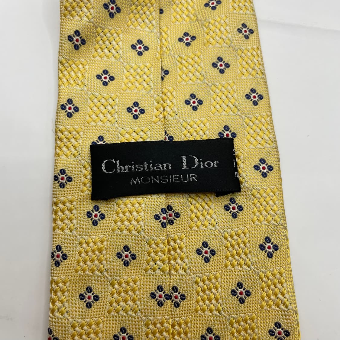 877) (Christian DIOR) 크리스찬 디올 패턴 넥타이 상품이미지5