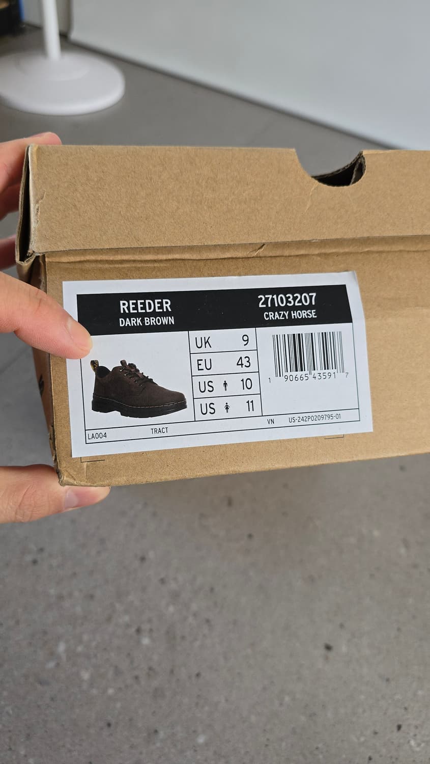 닥터마틴 리더 크레이지홀스 다크브라운 상품이미지2