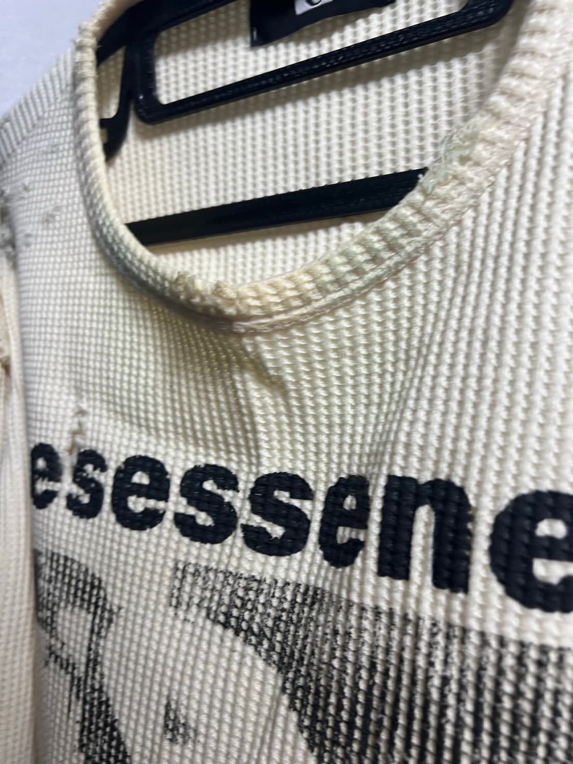 선데이오프클럽 Besessener Waffle L-sleeve 상품이미지2