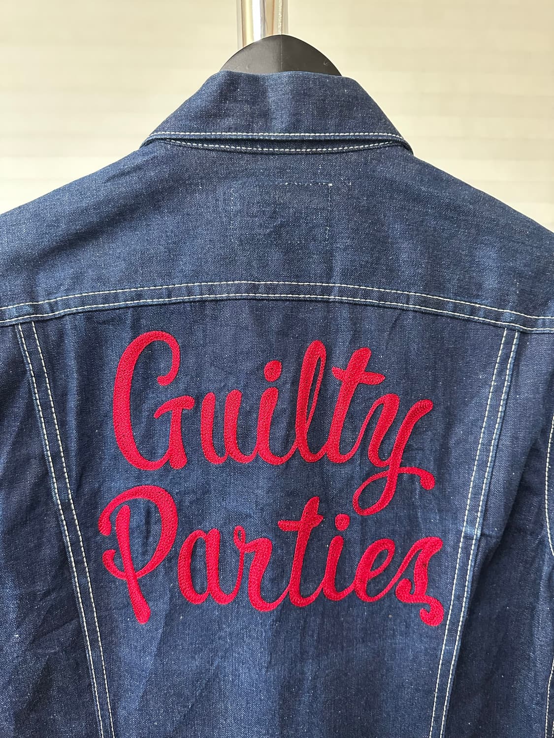와코마리아 “GUILTY PARTIES” 데님 트러커 자켓 상품이미지3