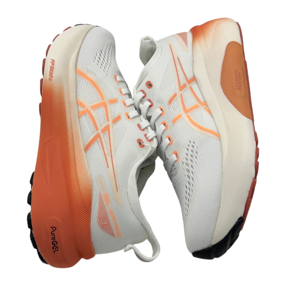 235 W 아식스 젤 카야노31 화이트 페이디드 오렌지 상품이미지2