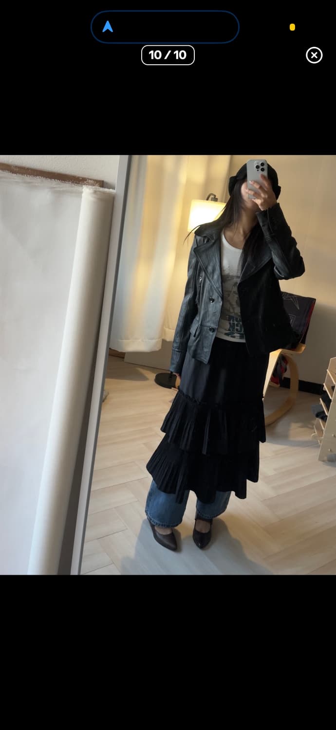 Sheepskin leather jacket 상품이미지3