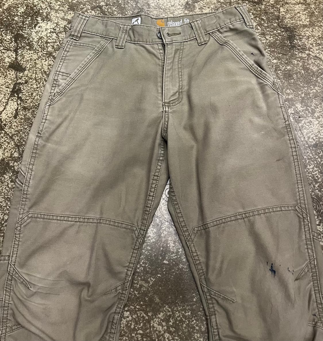 칼하트 카펜터 싱글니 팬츠 상품이미지4