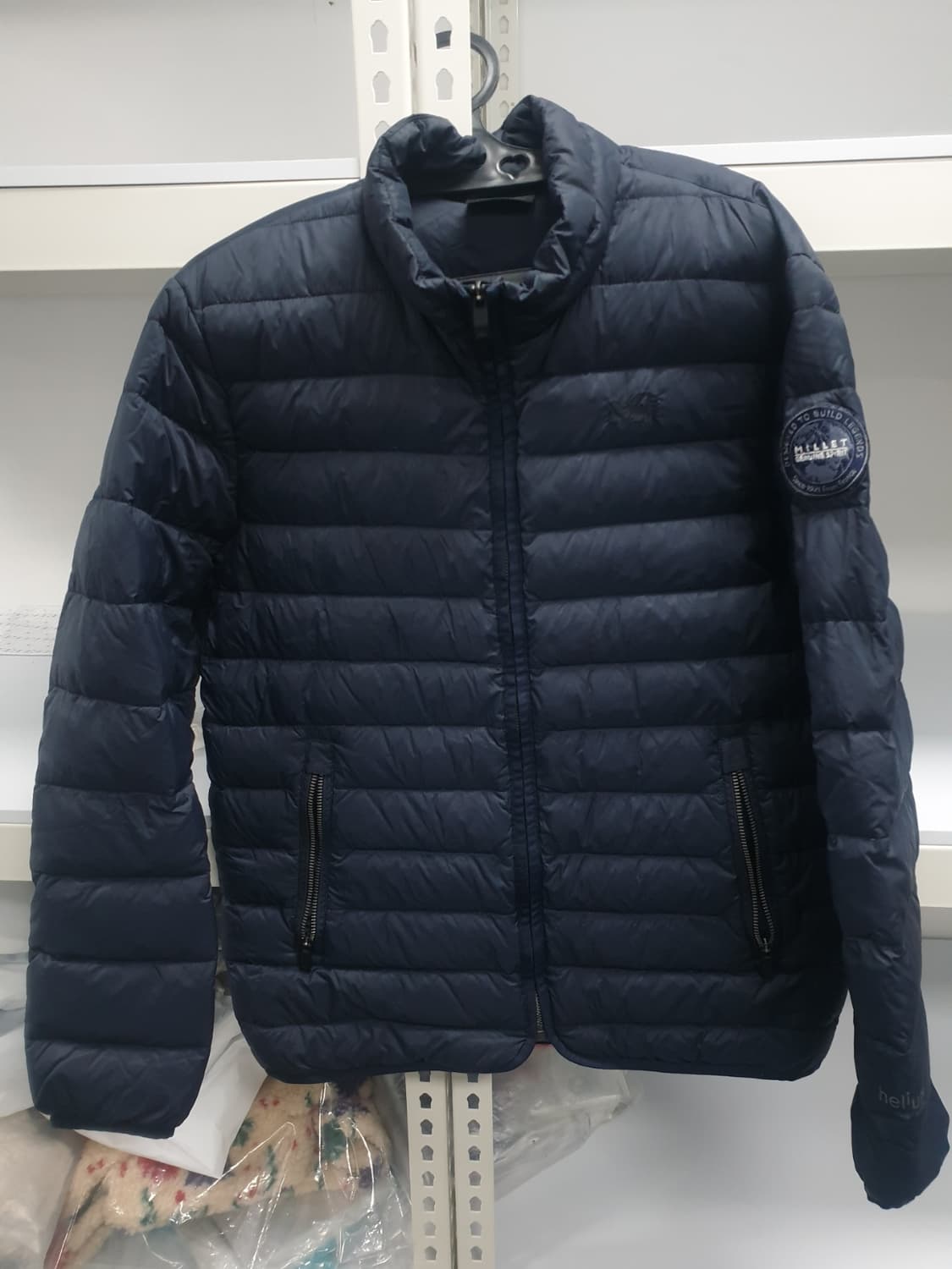 밀레 정품 오리털경량패딩 100사이즈 팝니다 상품이미지1